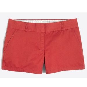 NWT J.CREW 3" Broken-In Chino Shorts